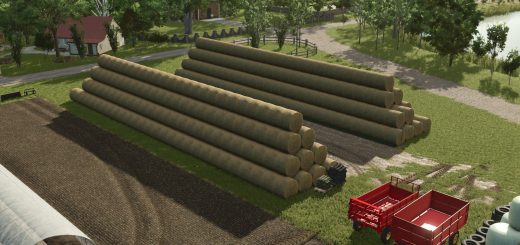 Straw Stack Bunker Silo v1.0
