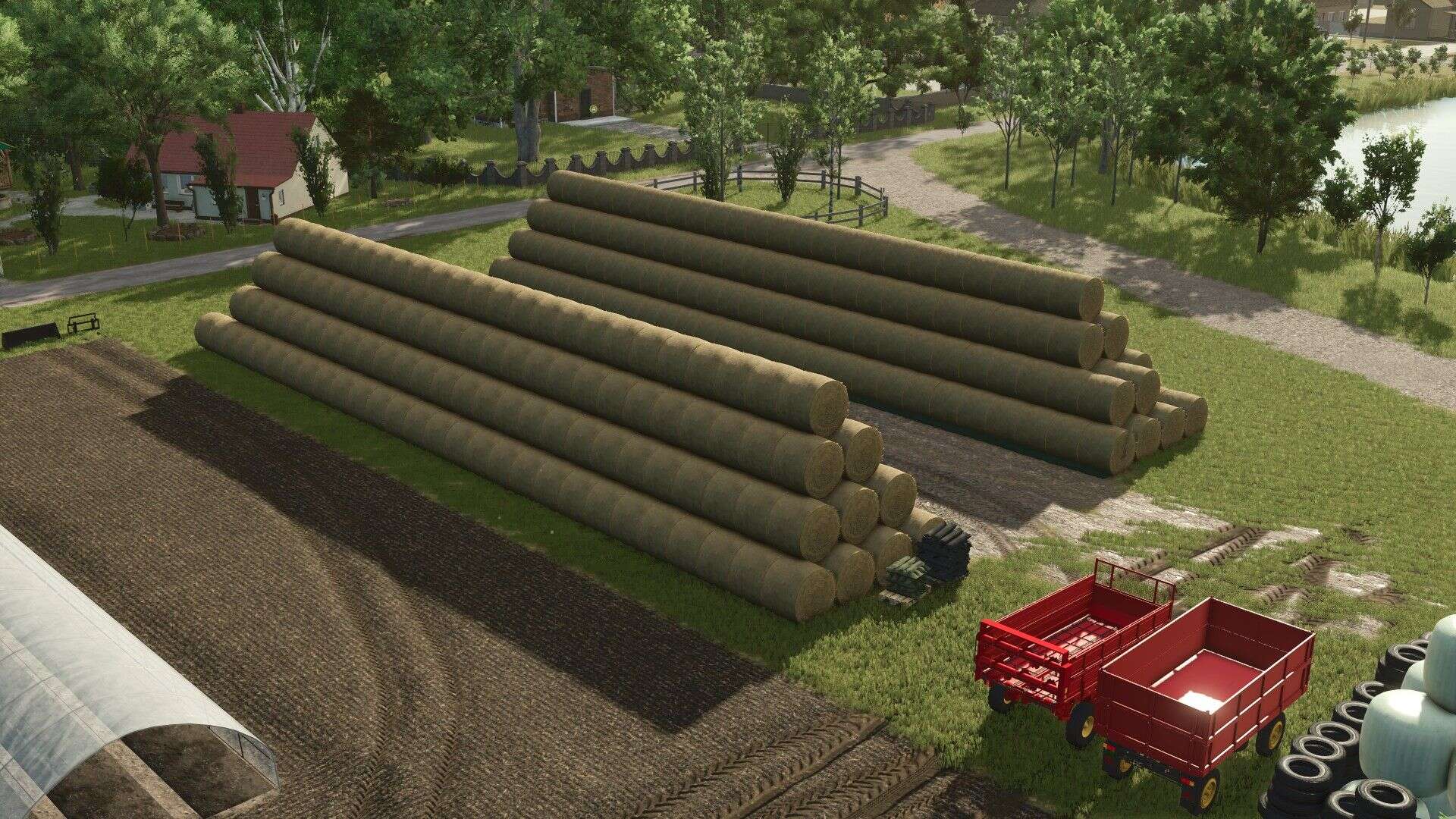 Straw Stack Bunker Silo v1.0