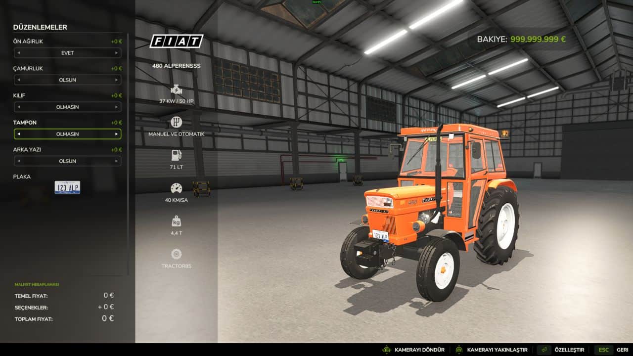 Turkish Fiat 480 v1.0