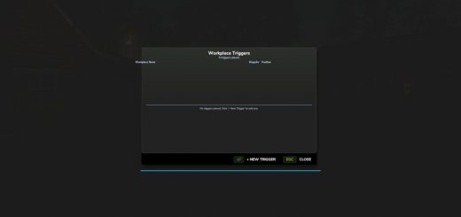 Workplace Triggers v1.0