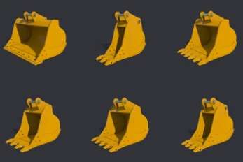 15 Ton Bucket Pack Tri-State v1.0