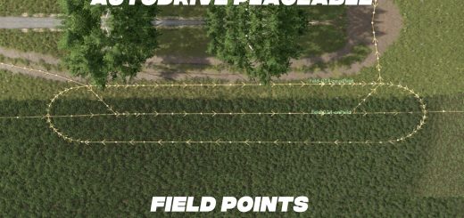 AutoDrive placeable field point v1.0