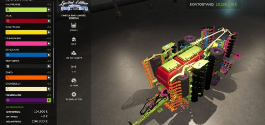 Bednar Omega 6000 Limited Edition V1.0