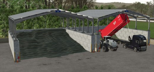 Bulkmaterial/Silo Shed v1.0