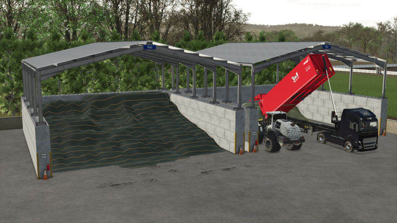 Bulkmaterial/Silo Shed v1.0