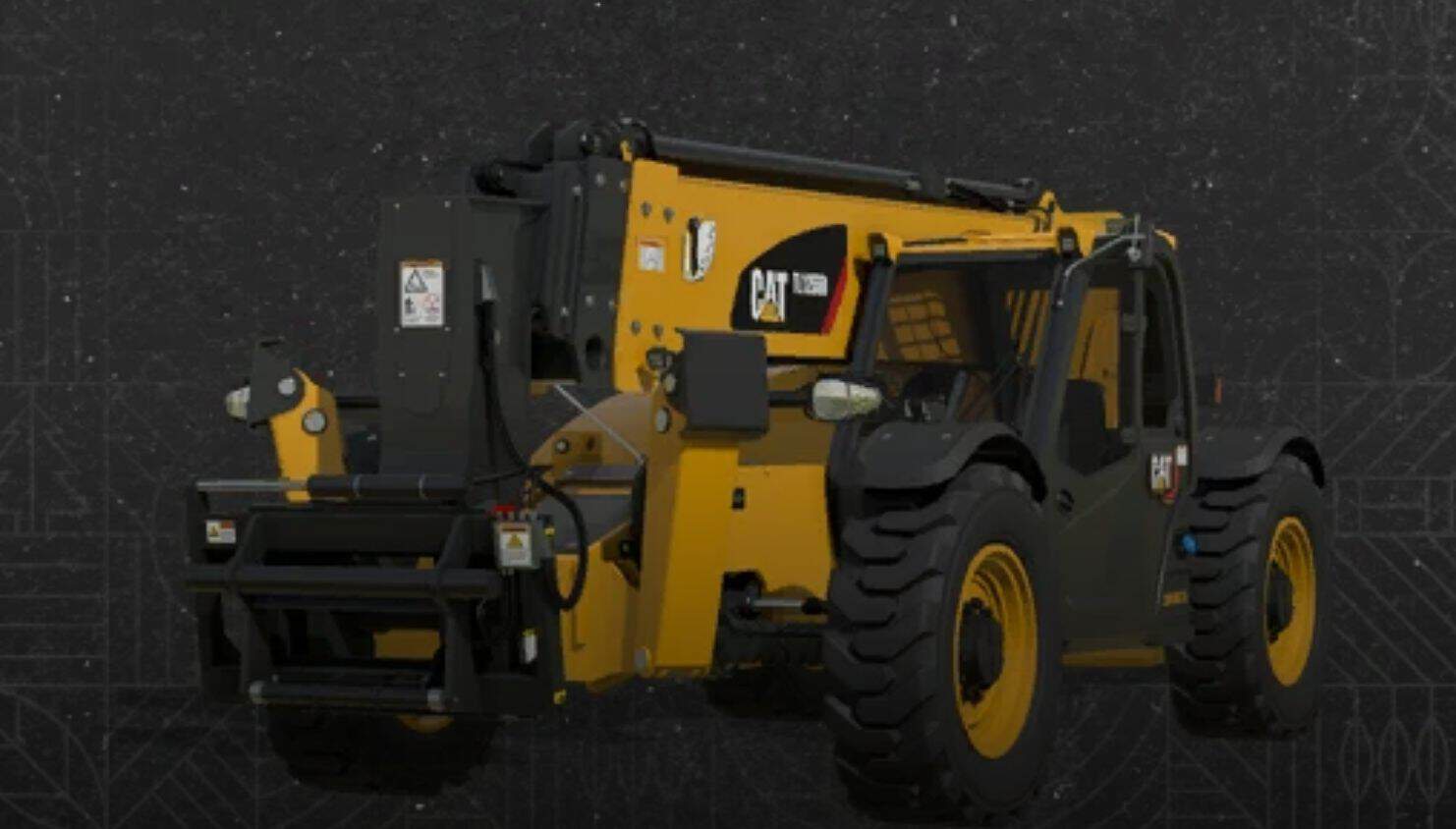 Cat 1255 Telehandler v1.0