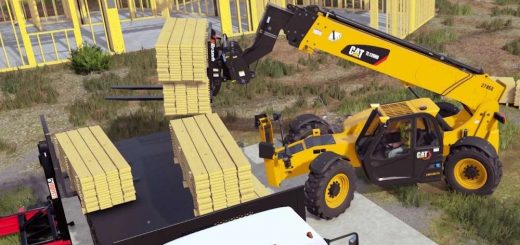 Cat 1255D Telehandler v1.0