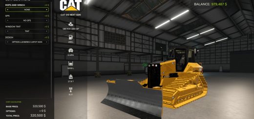 Caterpillar D5 Next Gen Dozer v1.0
