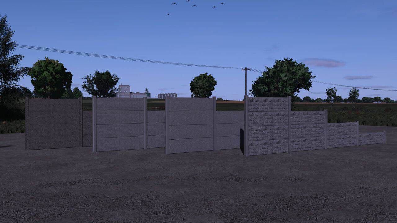 Concrete Fence Pack v1.0