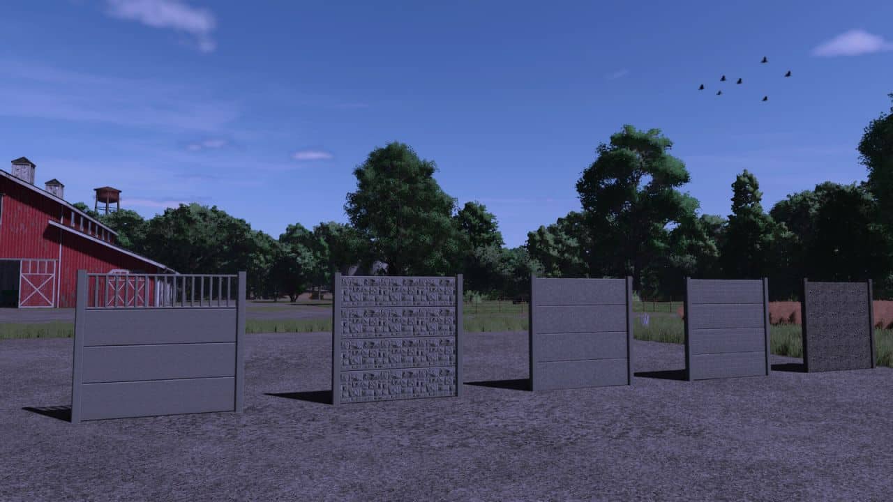 Concrete Fence Pack v1.1