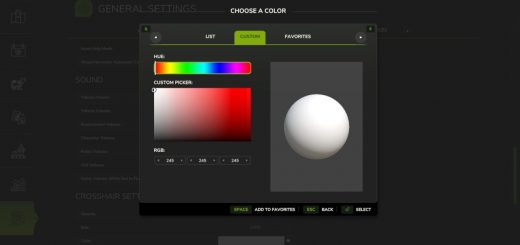 Crosshair Settings v1.1.1.0