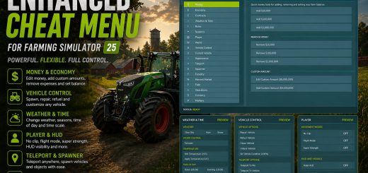 Enhanced Mod / Cheat Menu V1.1