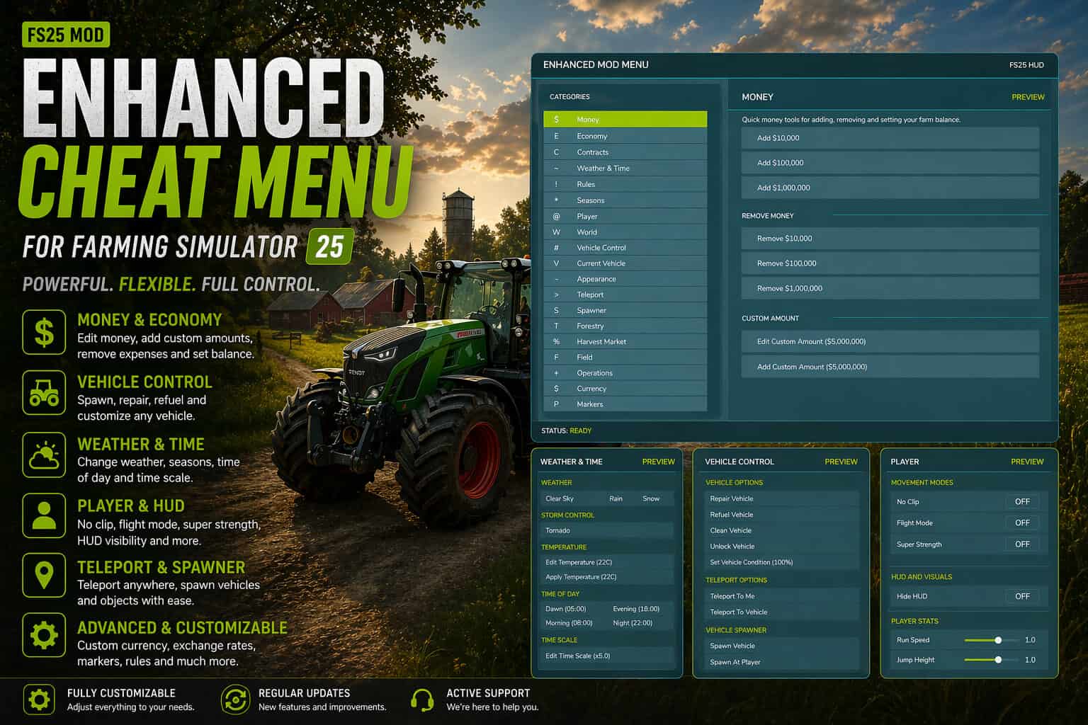 Enhanced Mod / Cheat Menu V1.1