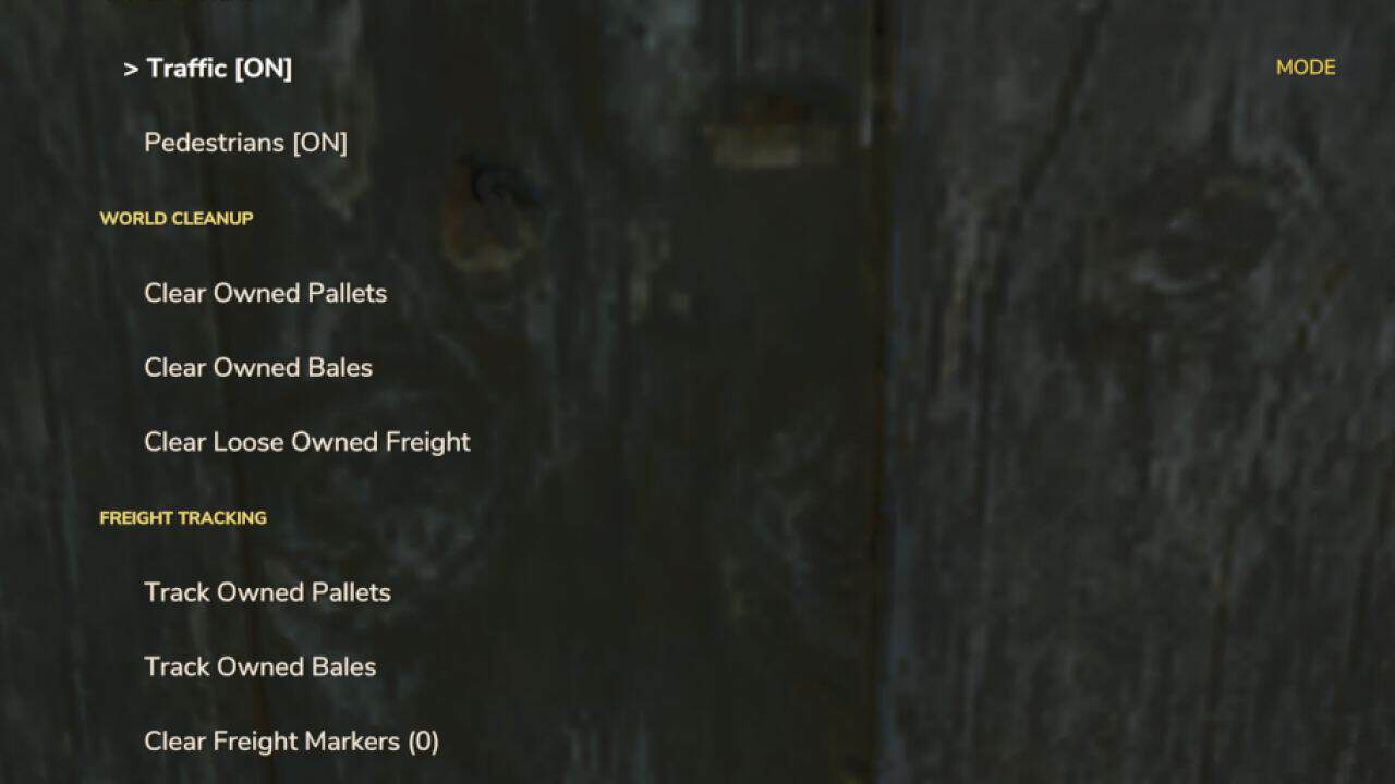 Enhanced Mod / Cheat Menu v1.0