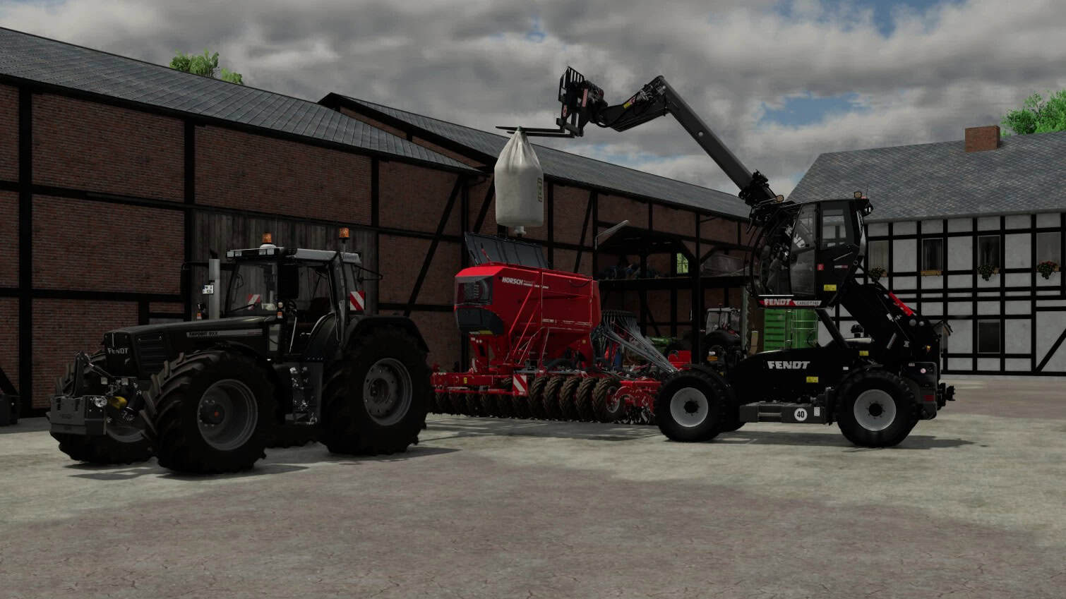 Fendt Cargo T740 / Sennebogen 340G v1.3