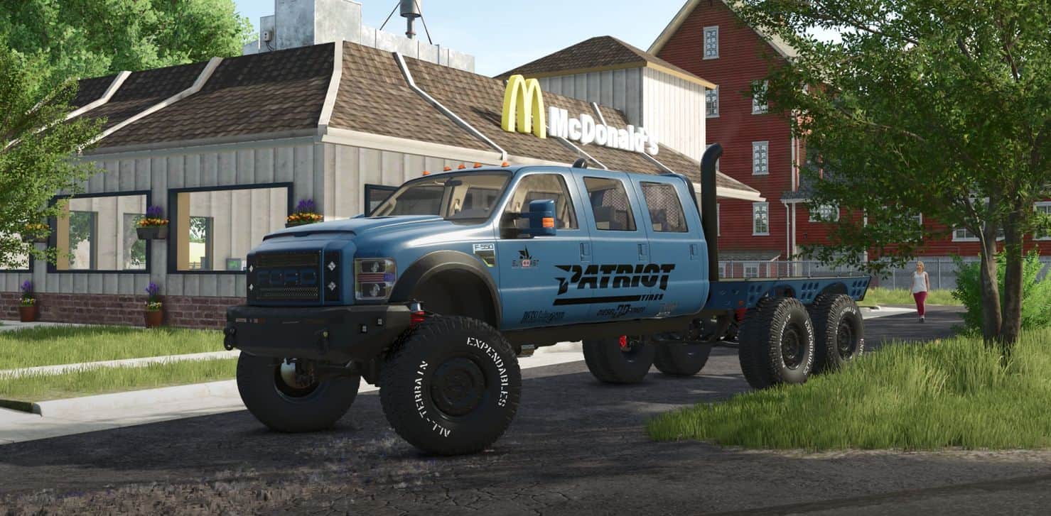 Ford F550 Super Six Patriot v1.0