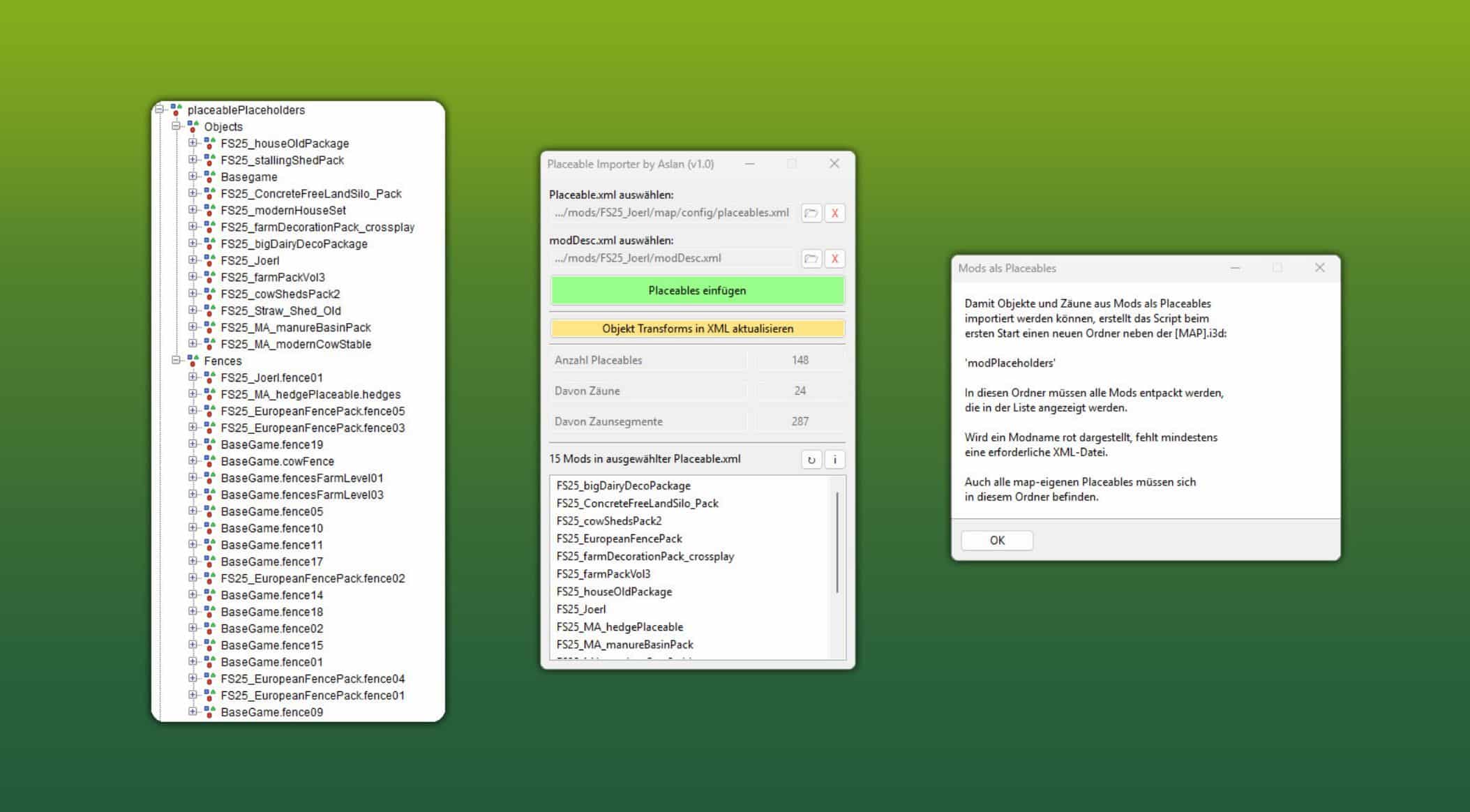 GE10 Script – Placeable Importer V2.0 thumbnail 2