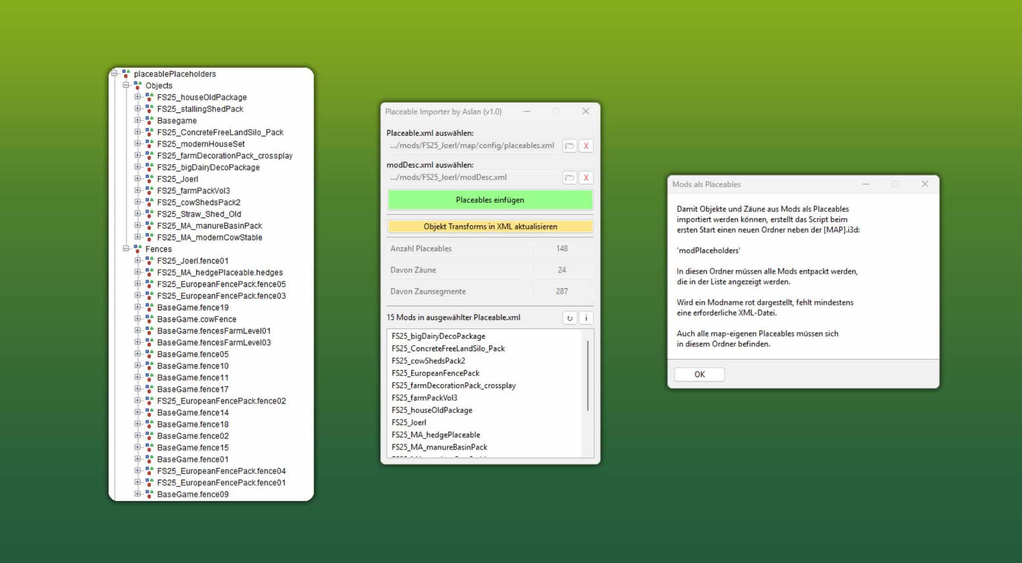 GE10 Script – Placeable Importer V2.0 thumbnail 3