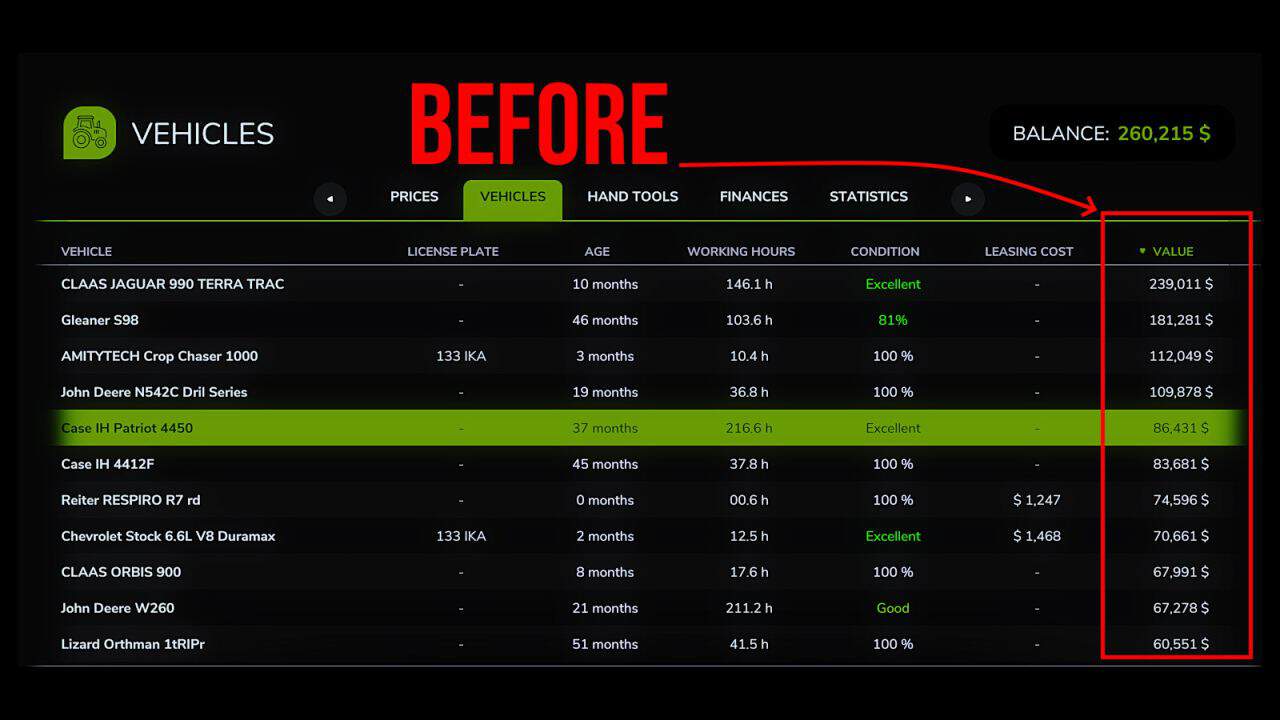 Iron Depreciation v1.0