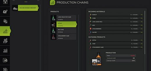 Japanese Whiskey And Sake Brewery v1.0