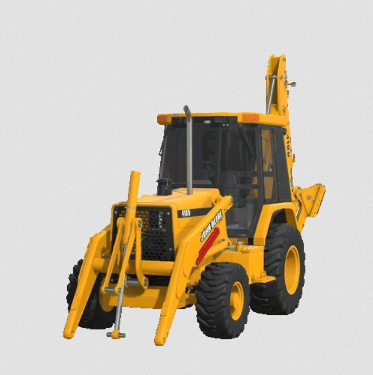John Deere 410D Tri State v1.0