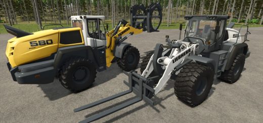 Liebherr L580 Pack v1.0