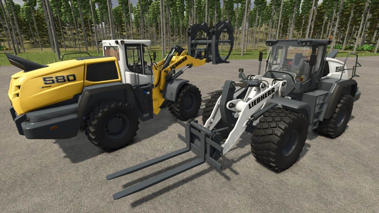 Liebherr L580 Pack v1.0