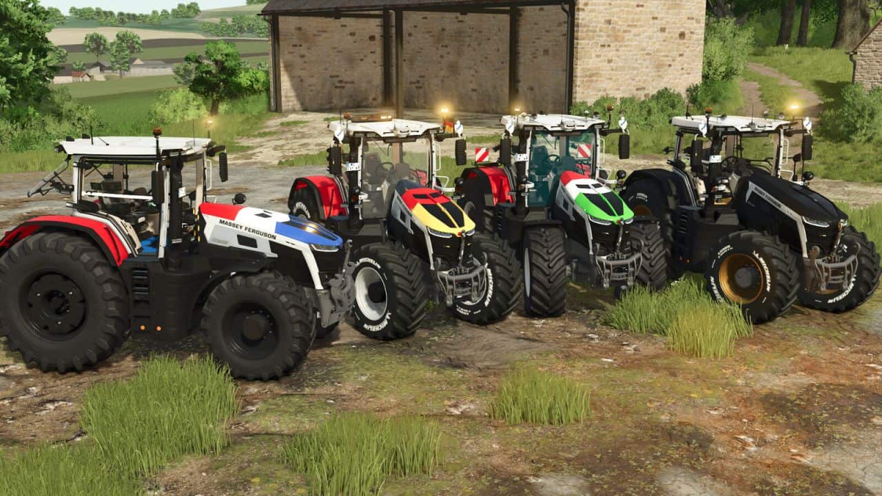 Massey Ferguson 9S Patriotic v2.0