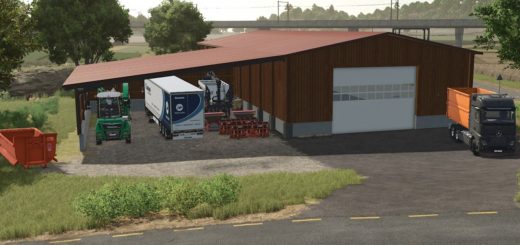 Modern Wooden Garage v1.0