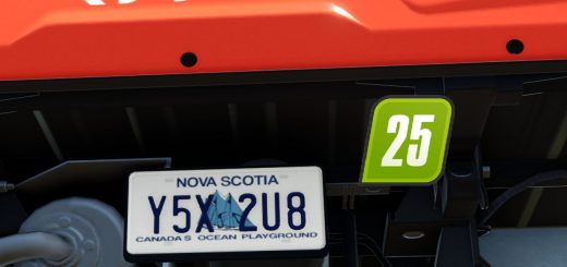Nova Scotia license plate v1.0