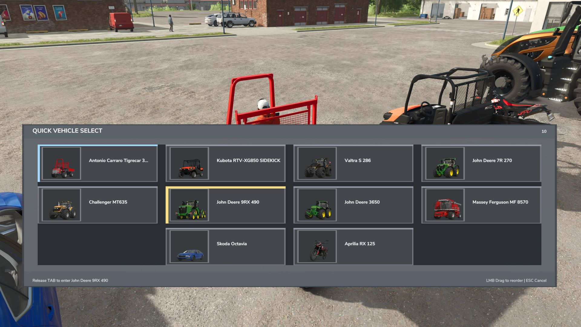 Quick Vehicle Select v1.2.0.4