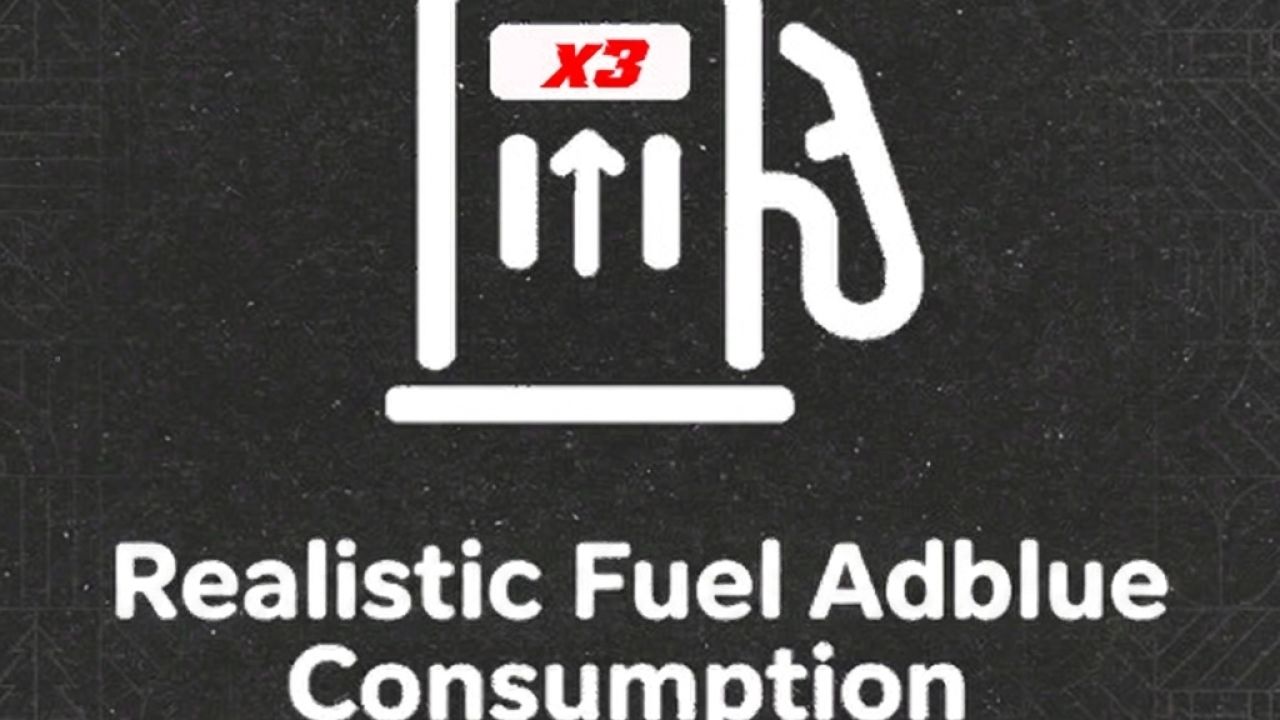 Realistic Fuel Adblue Consumption v1.0