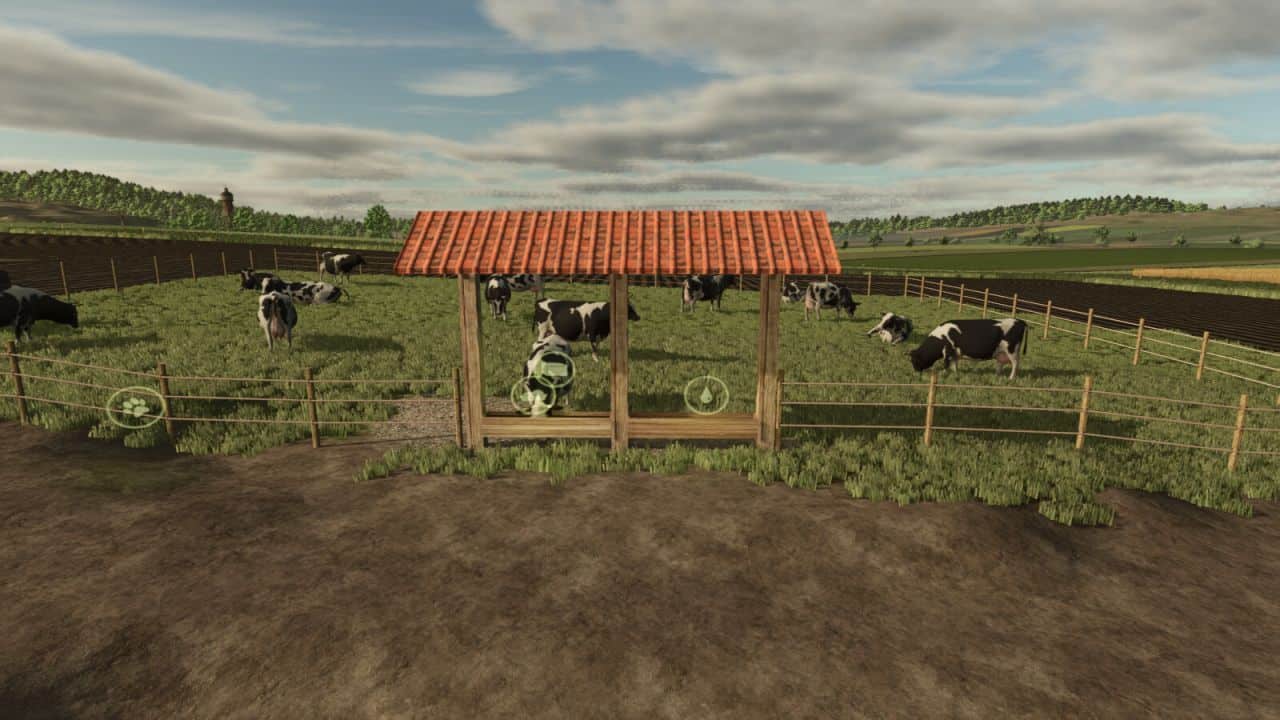 Small Pasture For Cows, Horses, And Sheep v1.1