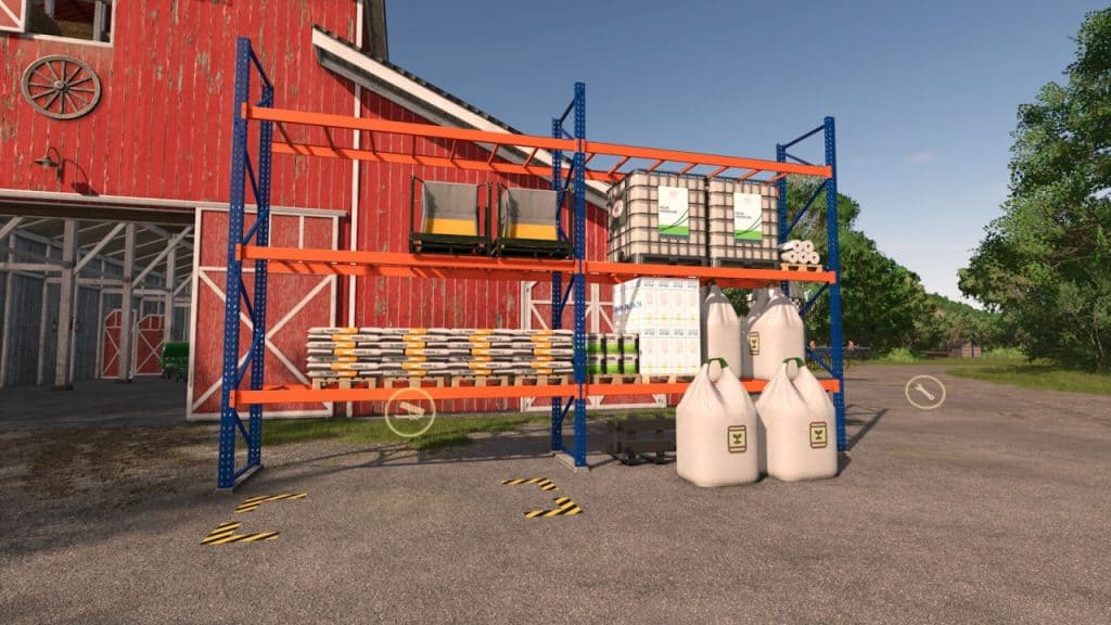 Storage Rack v1.0.0.2 | FS25 Mod Download