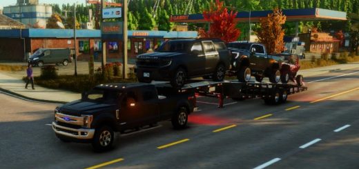 Sun Country Hauler Trailer Car Hauler v1.0