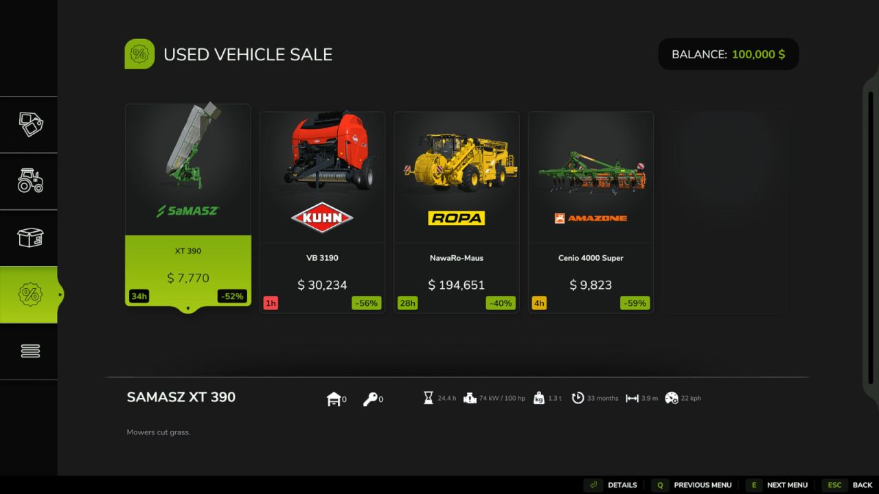 Used Sales Time Left v1.0