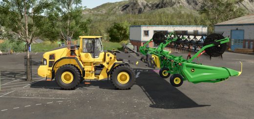 Wheel Loader Header Mover v1.0