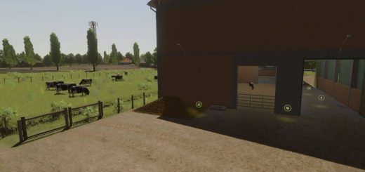 XXL Cow Barn With Bale Storage v1.0