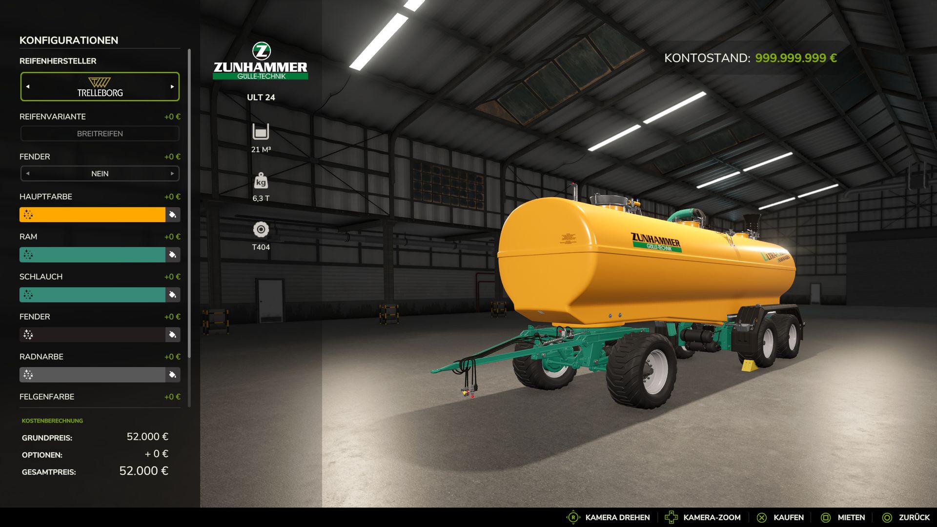 Zunhammer ULT 24 – The slurry tanker that dominates everything v1.0.0.2
