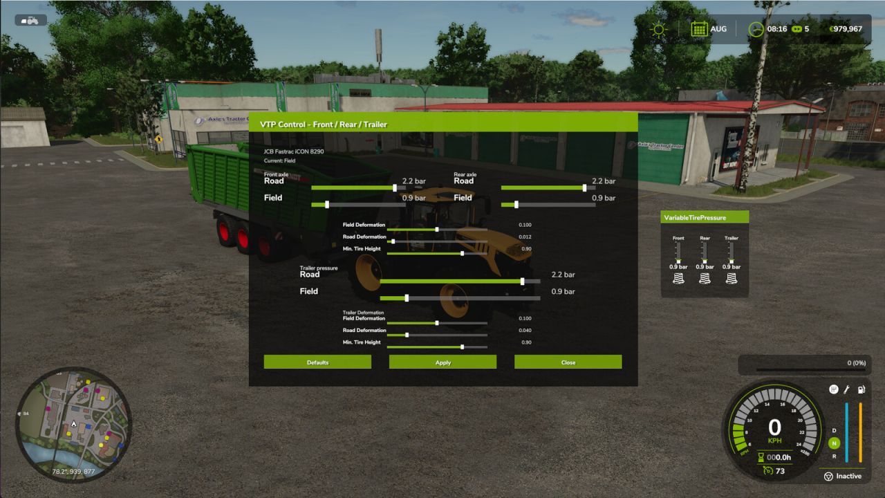 Variable Tire Pressure v1.0.0.2