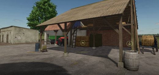 Old Shed With Bale Storage v1.0