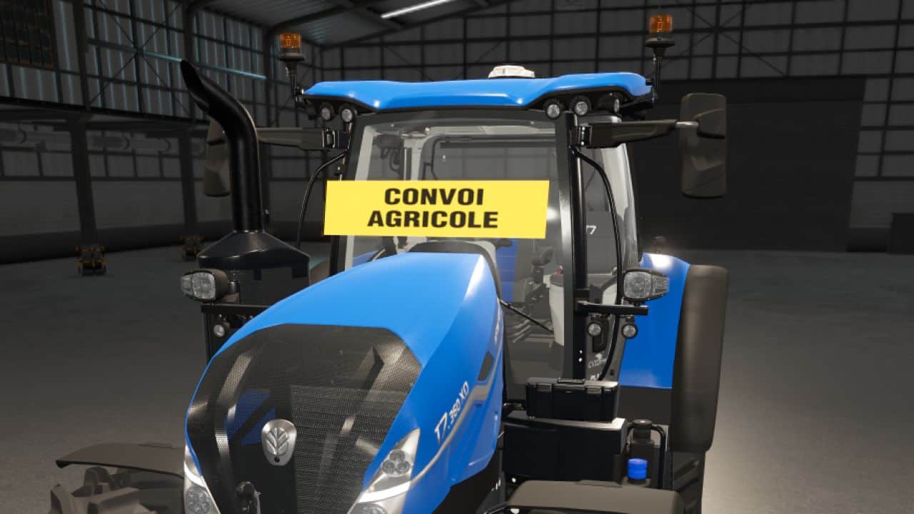 Agricultural convoy panel v1.0