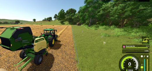 Baler Door State HUD v1.0