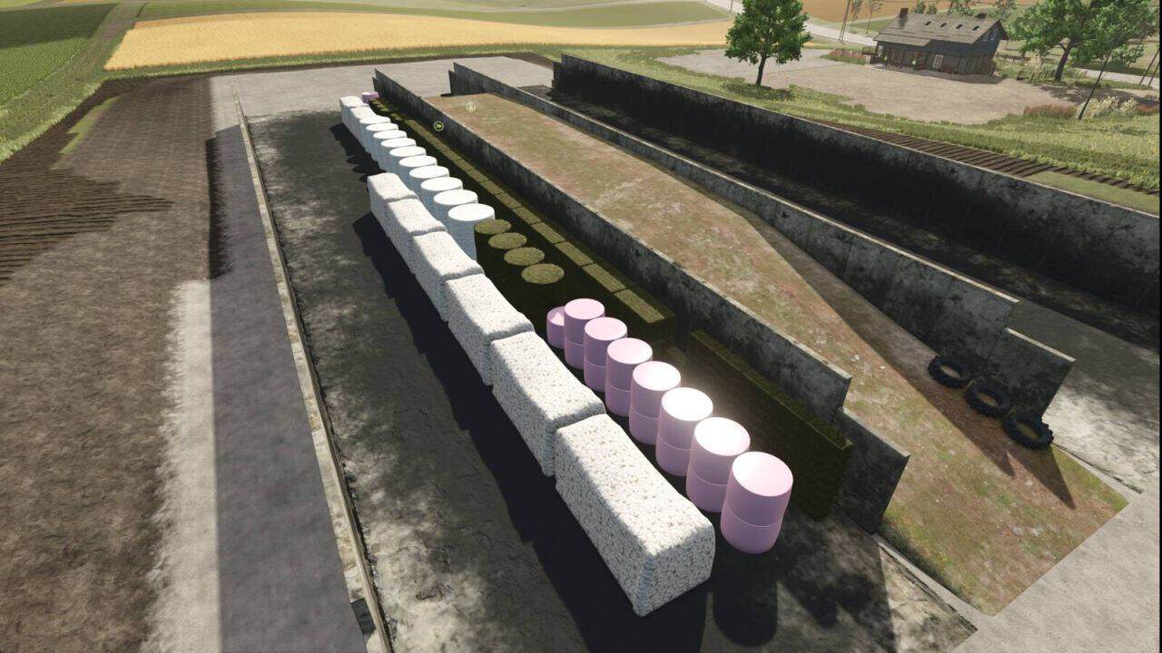 Bunker Silo Bale Storage v1.1