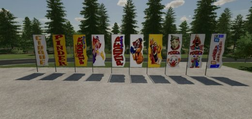 Circus Flags PINDER v1.0