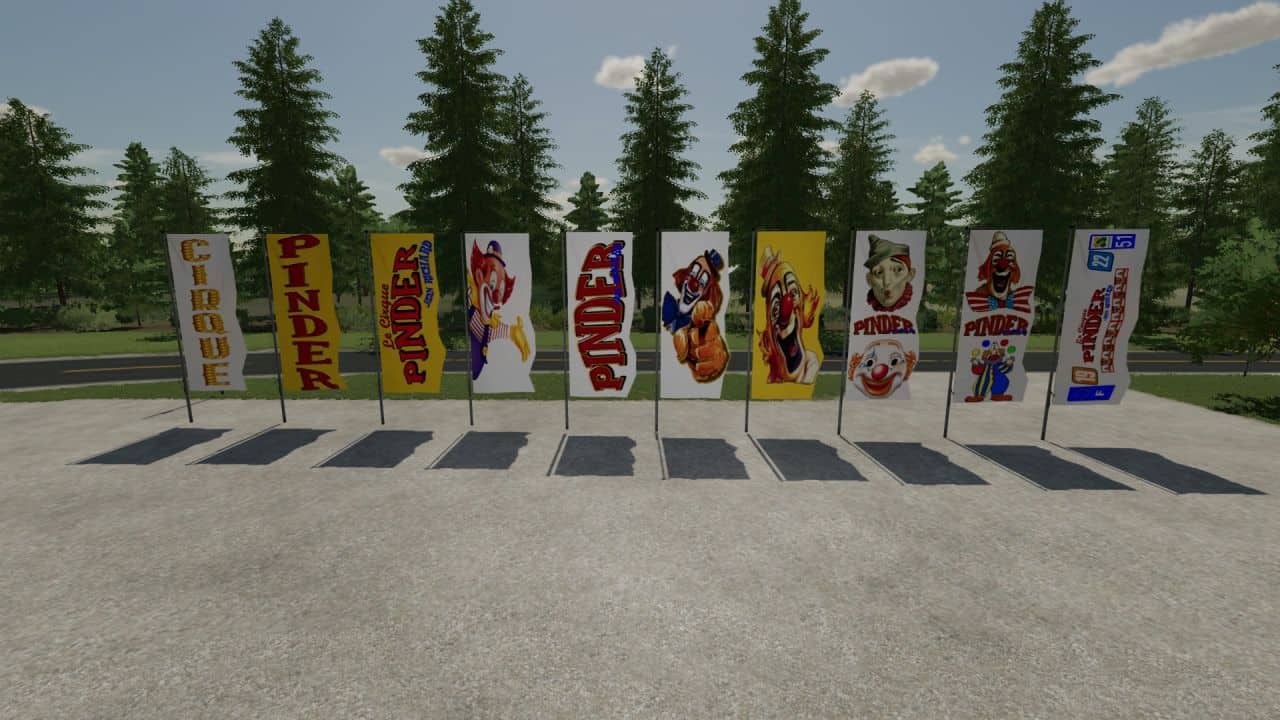 Circus Flags PINDER v1.0