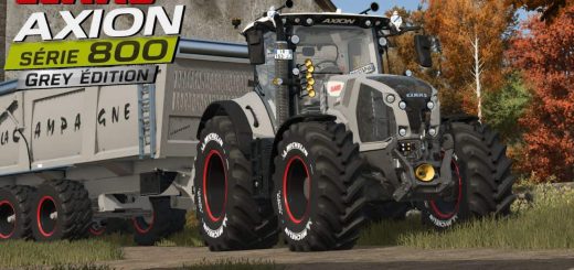 Claas Axion 870-800 Grey Edition v1.0