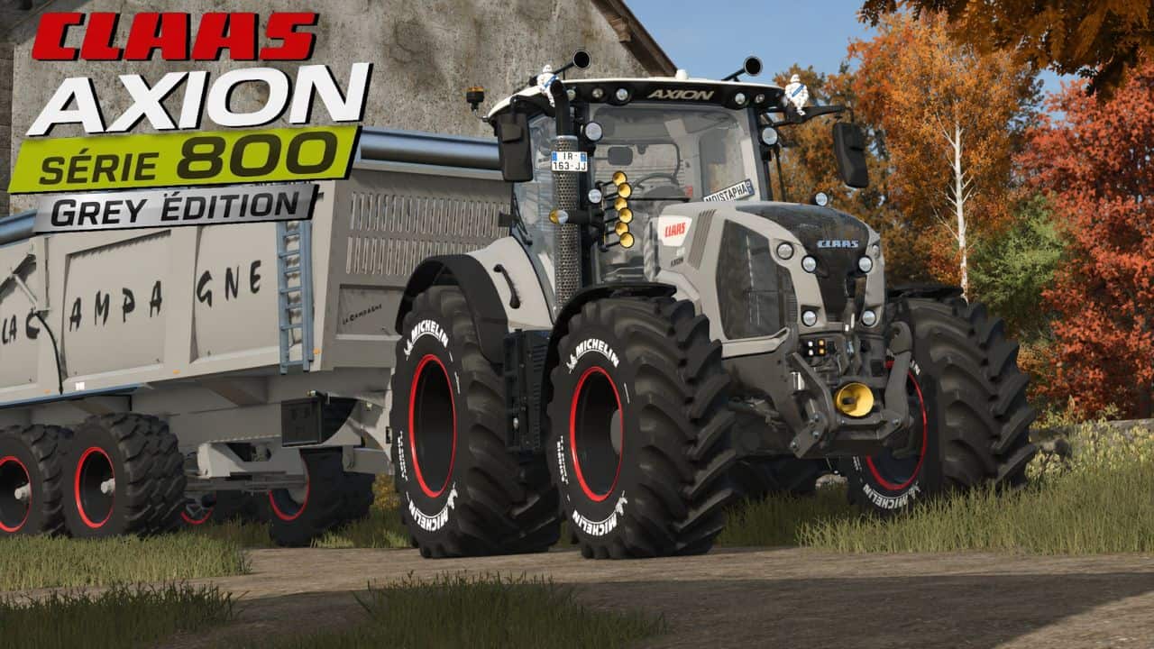Claas Axion 870-800 Grey Edition v1.0.0.1
