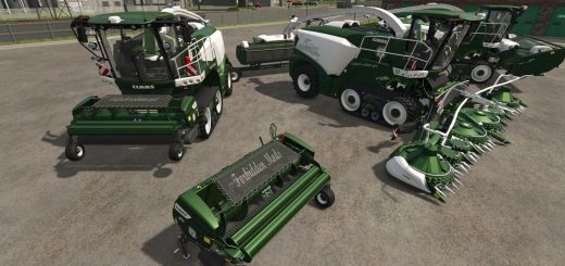 Claas Jaguar Pack FBM Edition v1.1
