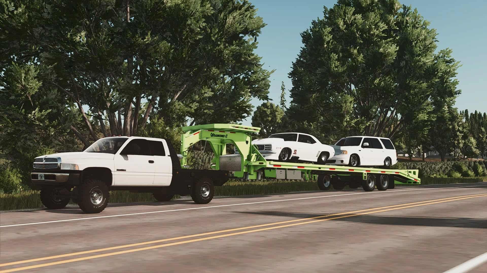Diamond C FMAX210 40′ Gooseneck Trailer V2.0